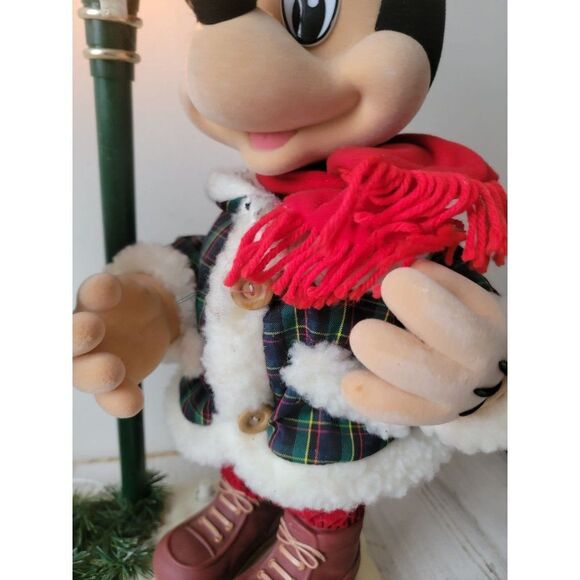 Telco 1995 Mickey Mouse animated mailbox Xmas decor motionette - Picture 11 of 17